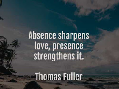 上 Absence Sharpens Love Presence Strengthens It Meaning 764142-Absence
Sharpens Love Presence Strengthens It Meaning