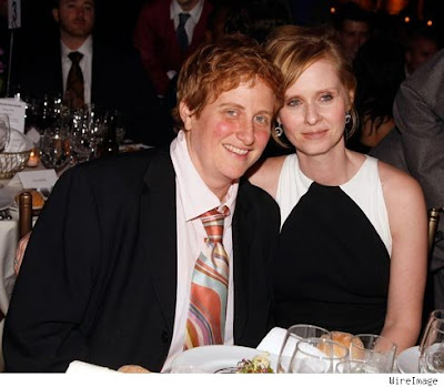 cynthia nixon girlfriend. Cynthia Nixon (kulia)na