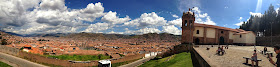 a view of cusco peru