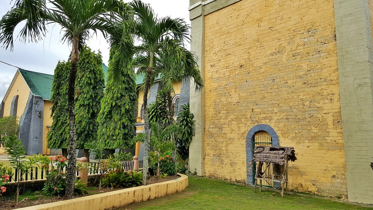 exterior of St. Michael the Archangel Parish Church in Jagna Bohol