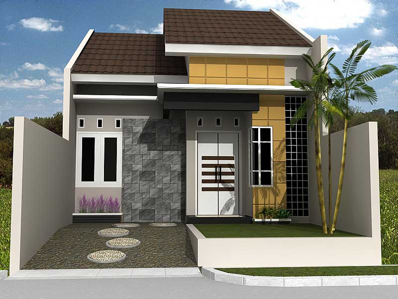 60 Gambar Rumah Minimalis 1 Lantai Tampak Depan dan Warna Cat Pilihan  Desainrumahnya.com