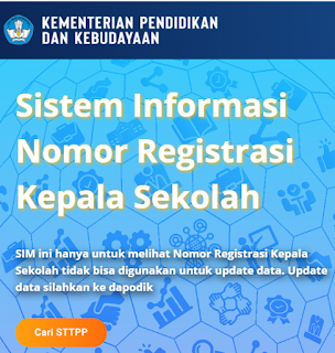 Cara Cek NRKS Nomor Registrasi Kepala Sekolah  Tahun 2020