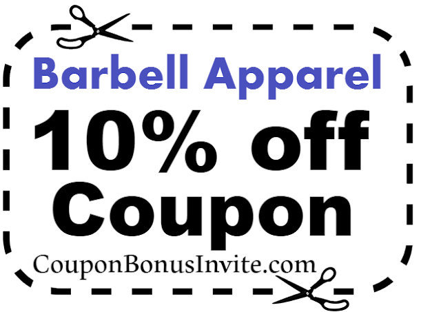 Barbell Apparel Coupon Code, Barbell Apparel Discount Code, Barbell Apparel Promo July, Aug, Sep, Oct, Nov, Dec 2021-2021