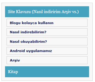 Blogger akordeon menü
