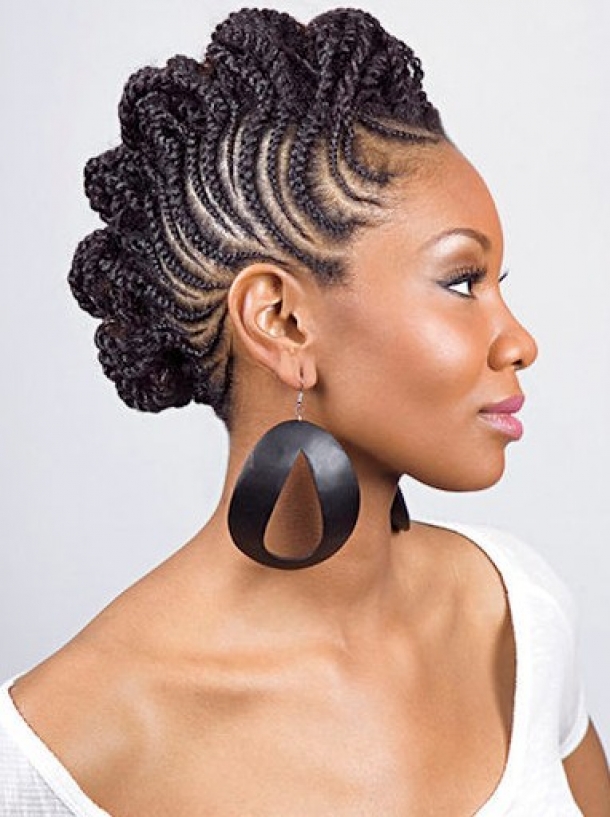 Braided Updos For Natural Hair