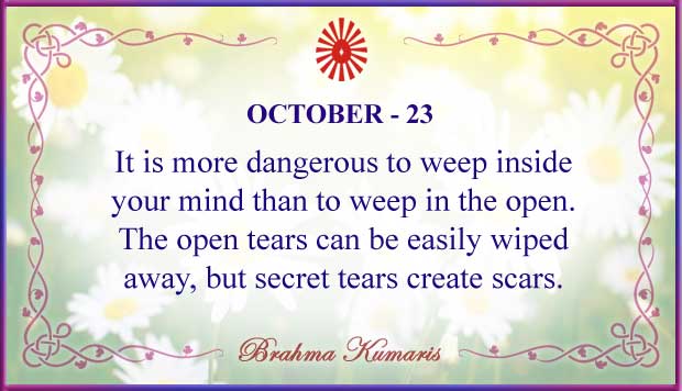 Thought For The Day October 23