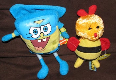 Spongebob Squarepants and a Bee