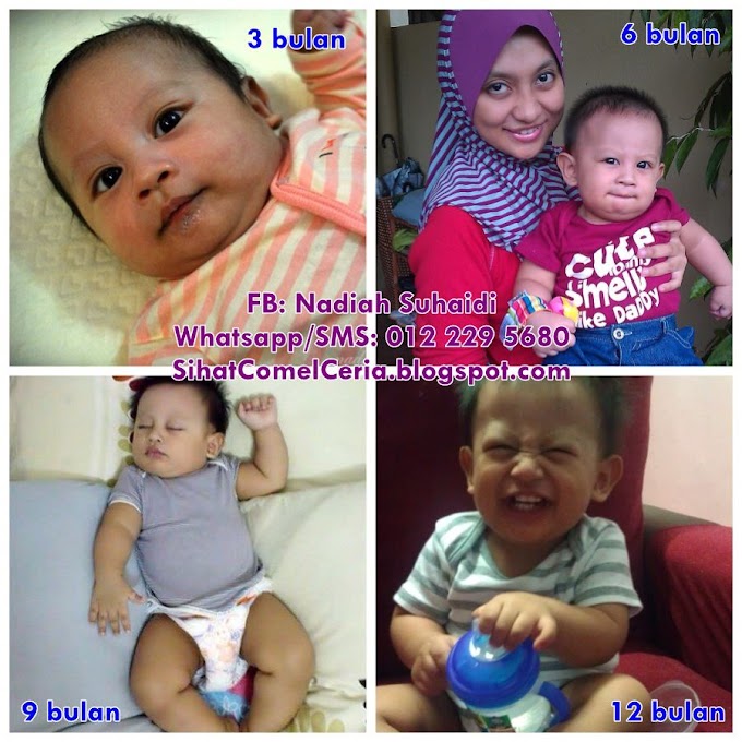 Testimoni Set Menyusu Shaklee: Dapat Menyusukan Sehingga 3 Tahun Lebih, Bayi Sihat, Aktif, dan Tembam