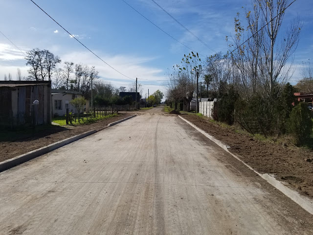 Se posterga la inauguración de las 3 cuadras de asfalto en Villanueva