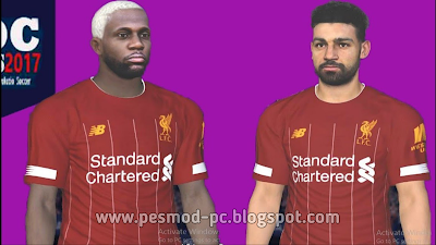 Pes 2017 Facepack Mohamed Salah & Origi