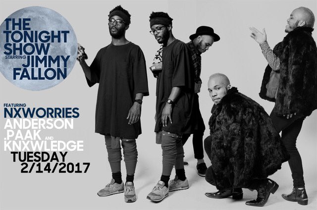 Anderson.Paak & Knxwledge Make Their Late Night TV Debut As Nxworries with  Miguel Atwood-Ferguson-assisted What More Can I Say? Performance Video  (The Tonight Show)