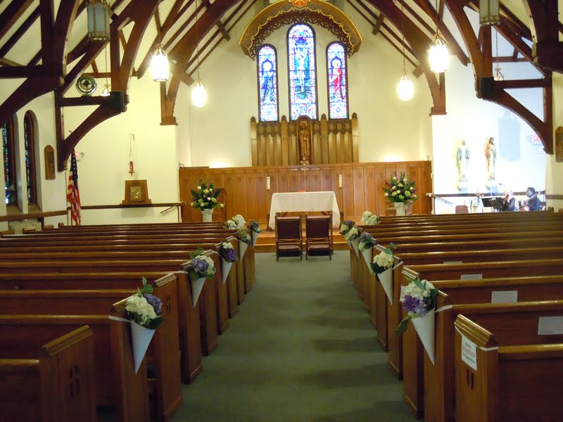 church decoration for weddings