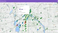 Minneapolis Bike Trails Map