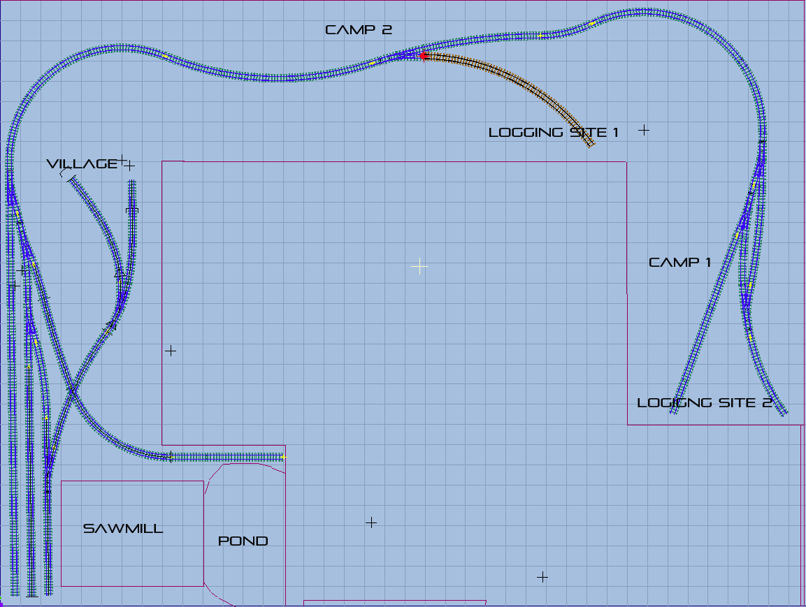 will make an open grid bench-work, consisting of modules that can be 