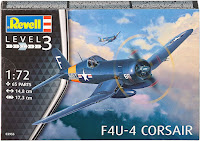 Revell 1/72 F4U-4 Corsair (03955) Color Guide & Paint Conversion Chart