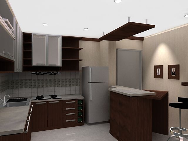 Tata Ruang Dapur Minimalis  Modern