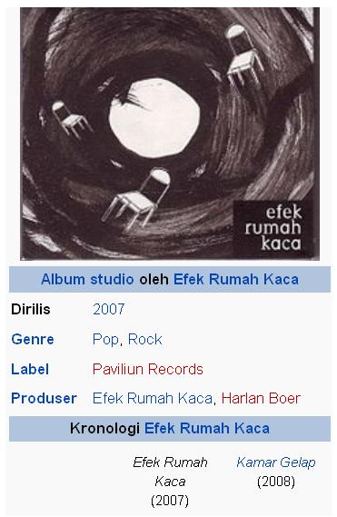 Lagu Rock Indonesia: EFEK RUMAH KACA ( ERK ) BAND