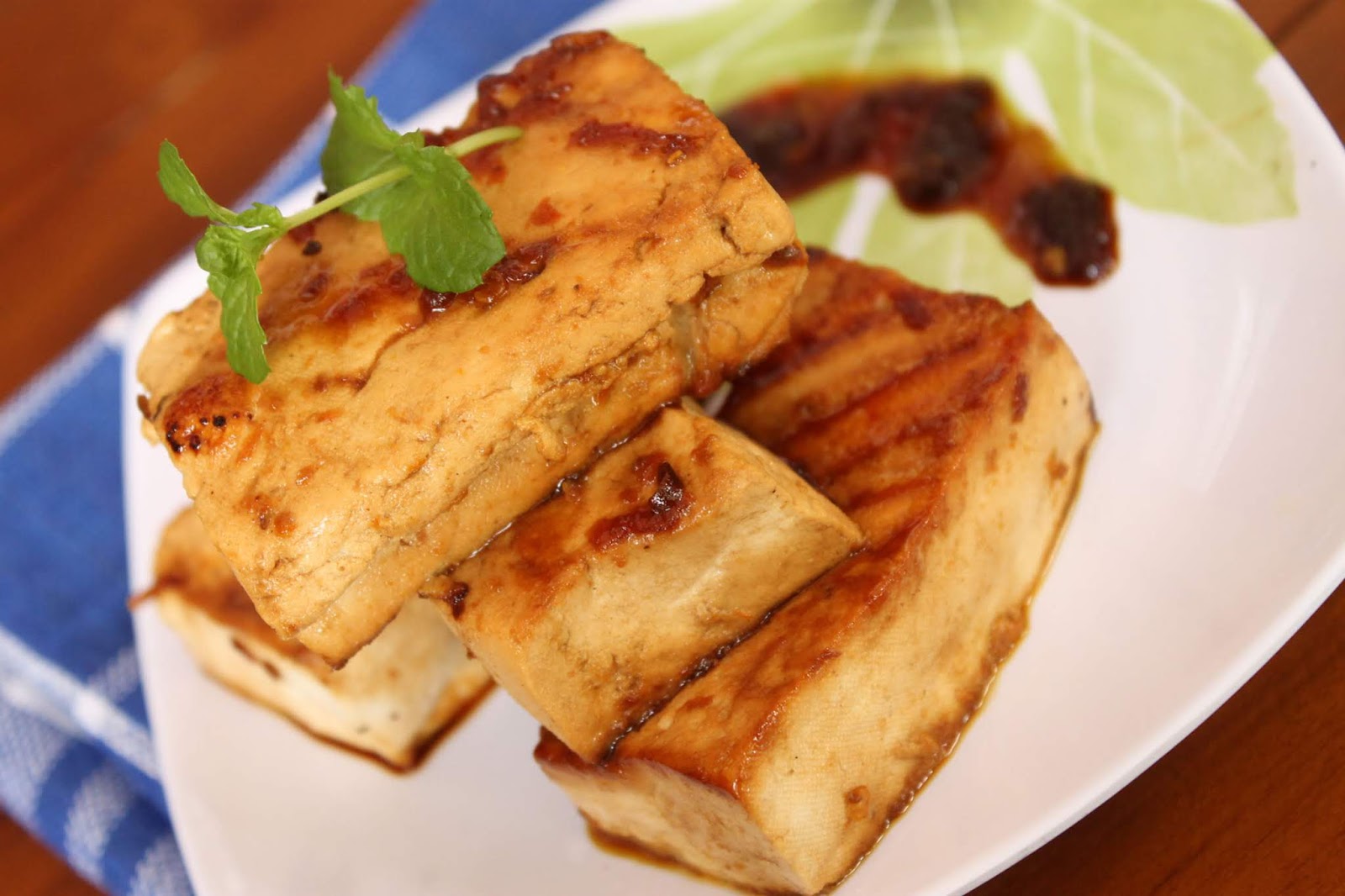 Tahu Panggang Sambal Kecap