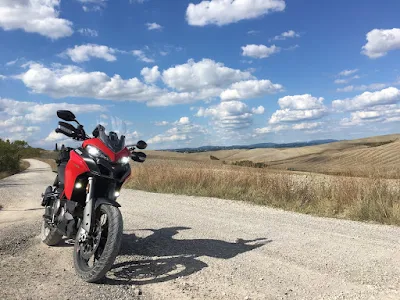 Ducati Multistrada 950s in fuoristrada