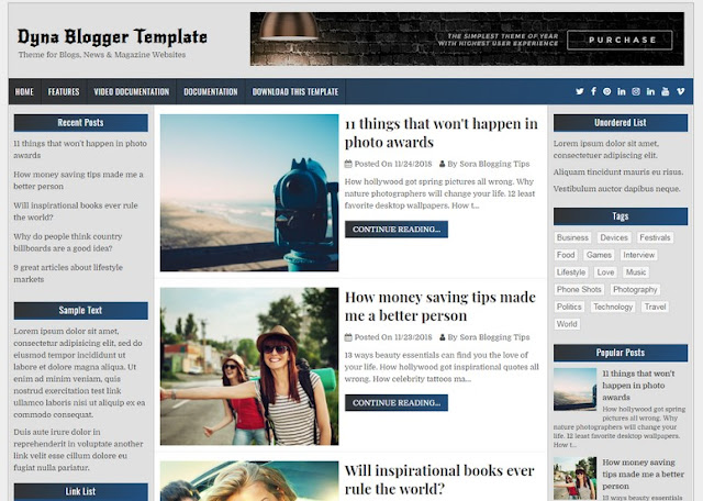 DYNA-Blogger-Template