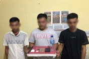 Satnarkoba Polres Bener Meriah ringkus tiga orang pemuda terduga penyelahgunaan narkotika jenis sabu
