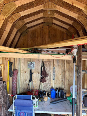 Gambrel Shed with Loft