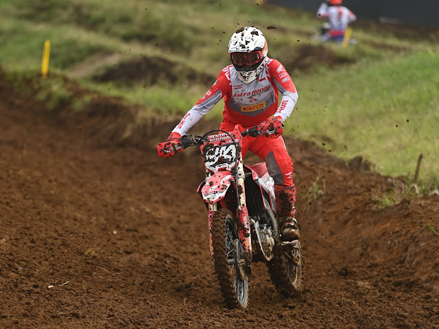 Lawan Trek Ekstrem, CRF Tetap Melesat Raih Podium di Kejurnas Motocross Wonosobo