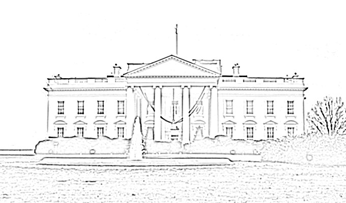 White House Sketch Image Sketch