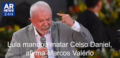 Lula mandou matar Celso Daniel, afirma Marcos Valério