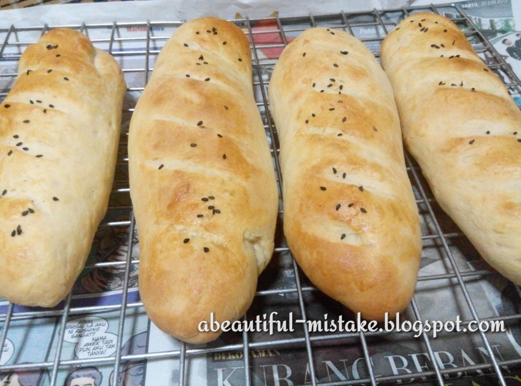 Resepi French Loaf / Roti Perancis  Just a beautiful 
