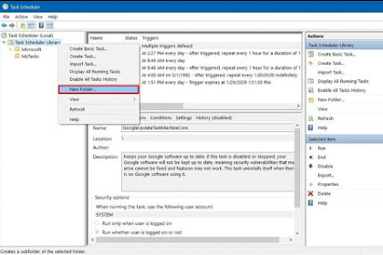 Cara membuat task scheduler windows 10