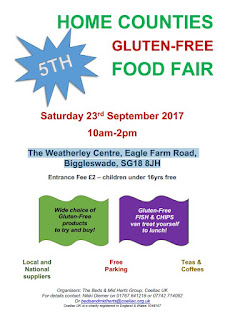 Home Counties Gluten Free Food Fair in Biggleswade