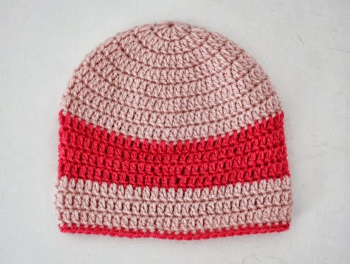 Free crochet pattern: baby beanie