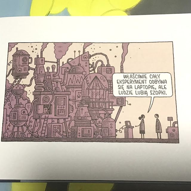 „Instytut bombowych teorii” Tom Gauld, Marginesy, satyryczny komiks dla każdego