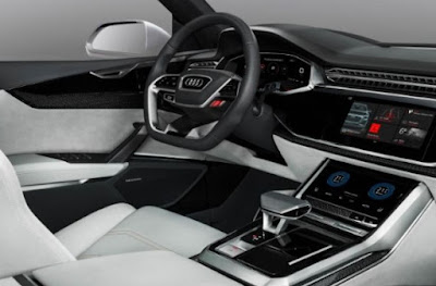 Audi Repaints Q8 Concept Krypton Orange, Makes It 476 -HP Twin-Turbo V-6 Hybrid Powertrain