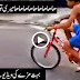 Funny Cycle Accident With Small Kid