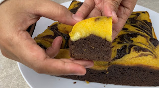 Brownies labu kuning di resep neti