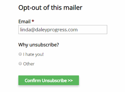 example of opt-out form