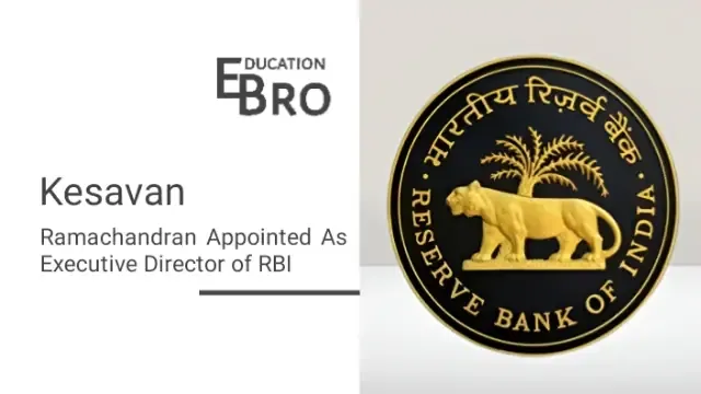rbi-appoints-kesavan-ramachandran-as-new-executive-director