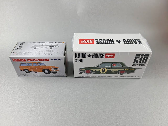 Mini GT Kaido House Datsun 510 Pro Street OG box