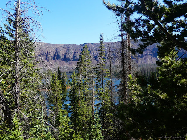 059: lake through the trees