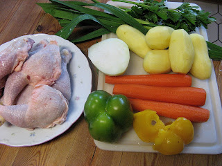 Chicken carrots soup recipe 