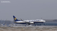 Boeing 737-8AS(WL) nr EI-EKL, Ryanair, Krakow Airport