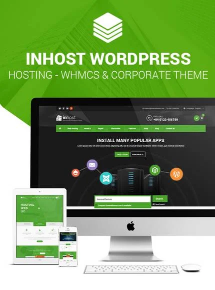download inhost hosting wordpress theme