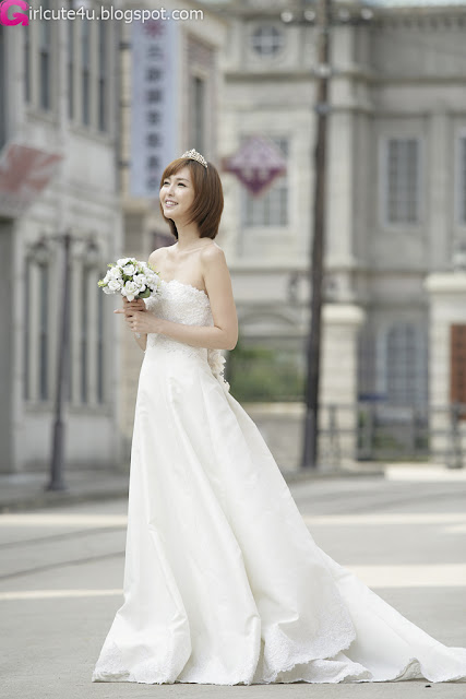 3 Kang Yui - Wedding Dress-very cute asian girl-girlcute4u.blogspot.com