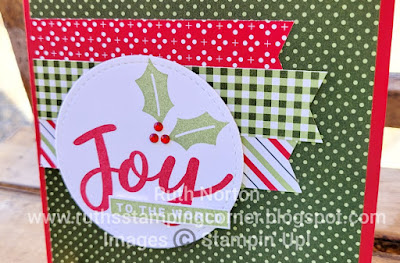 stampin' up, peace and joy