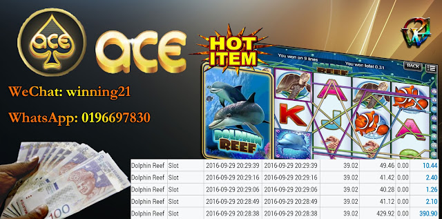 ACE9 Slots Online Casino Menang Duit Malaysia