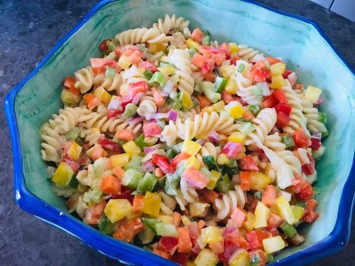 pasta salad with dijon dressing recipe