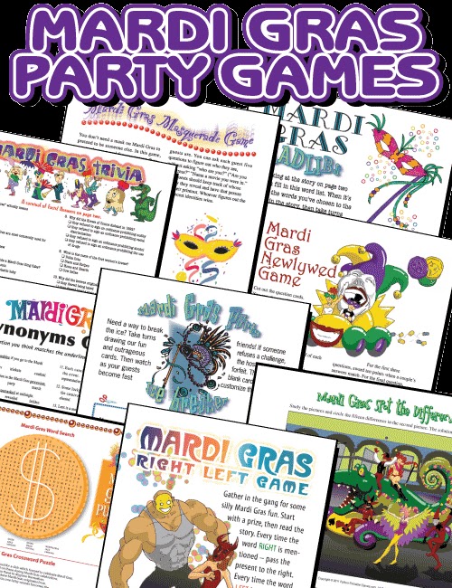 Inspired By Savannah Python Printable Mardi Gras Games Product Review