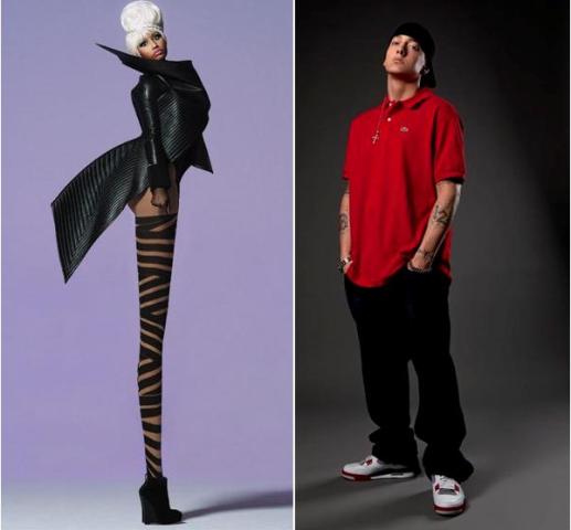 nicki minaj barbie photo shoot pictures. the long Barbie-like limbs